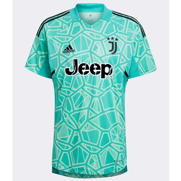 Thailand Trikot Juventus Torwart Heim 2022-2023 Grün